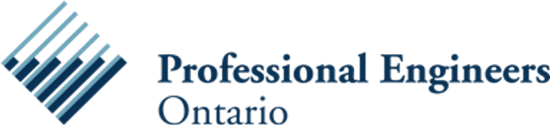 Professional Engineers Ontario logo.