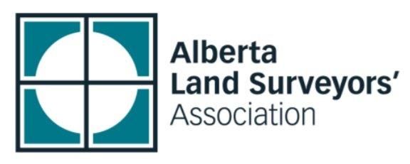 Alberta Land Surveyors' Association logo.