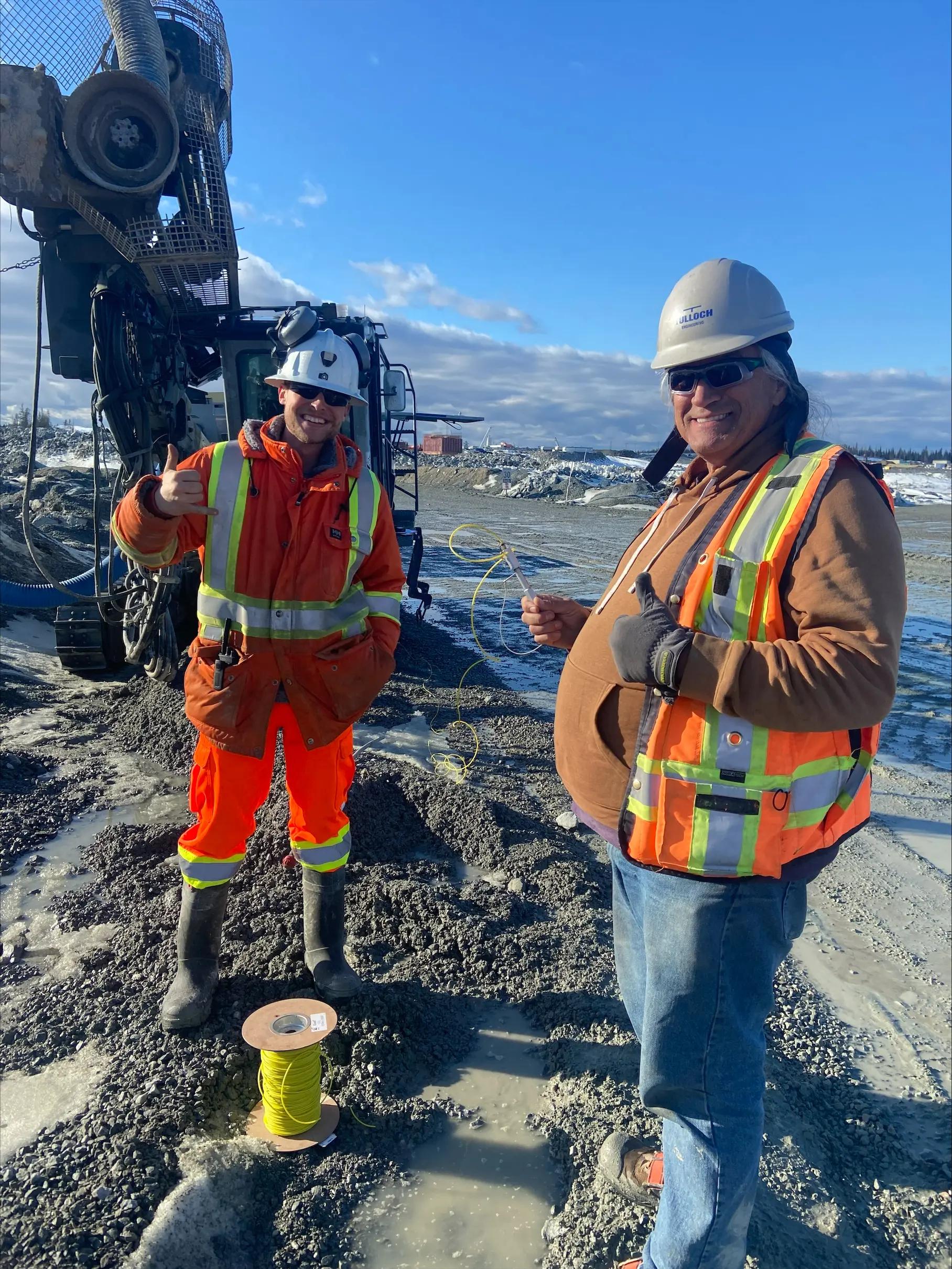 TULLOCH field team working at a mine site.