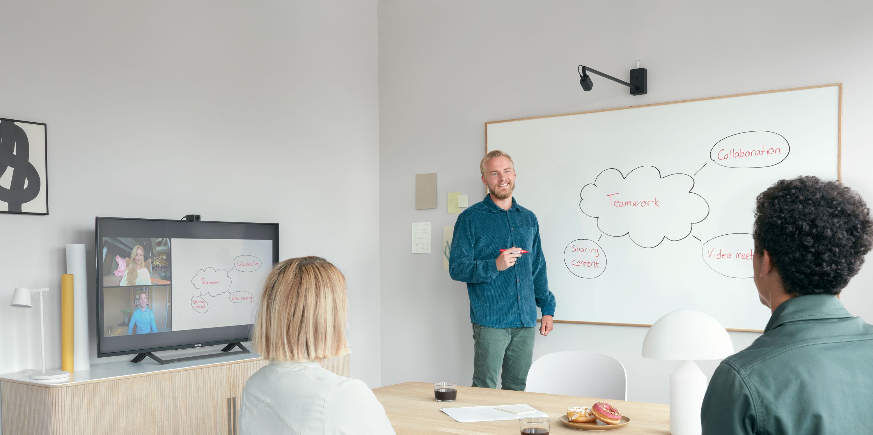 Huddly Canvas enables whiteboard collaboration for remote teams | Huddly