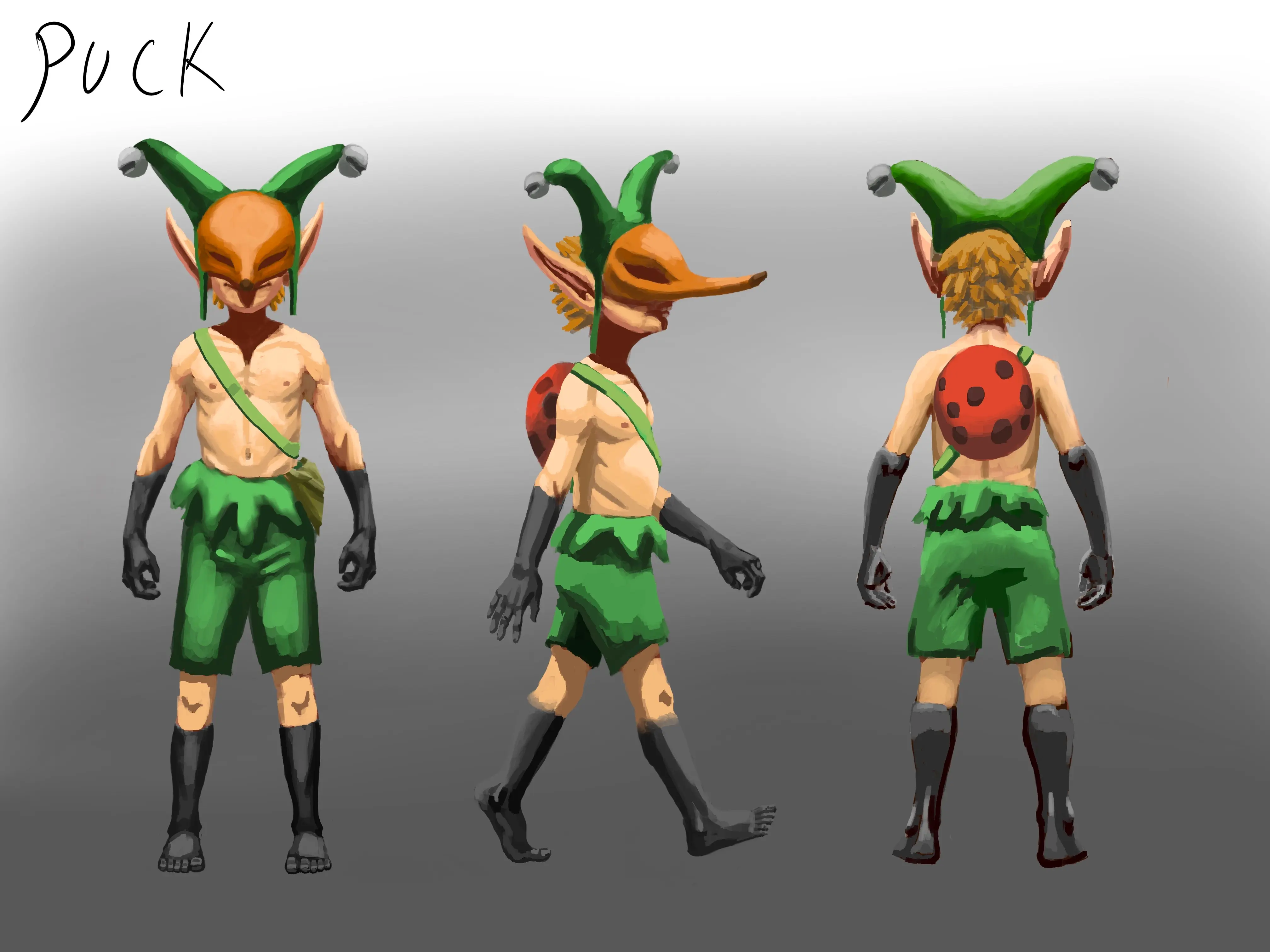 Puck character design