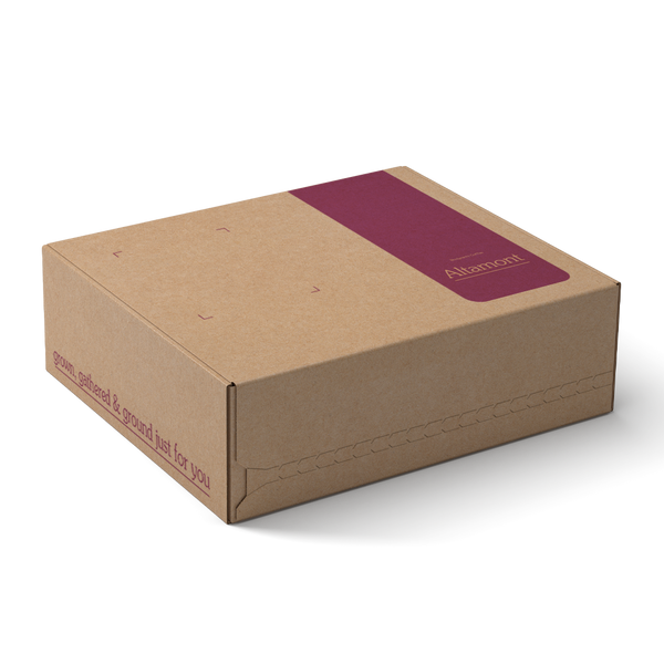 Custom branded mailer box.