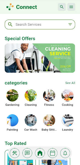 Connect - Micro Jobs Managing Platform Cover