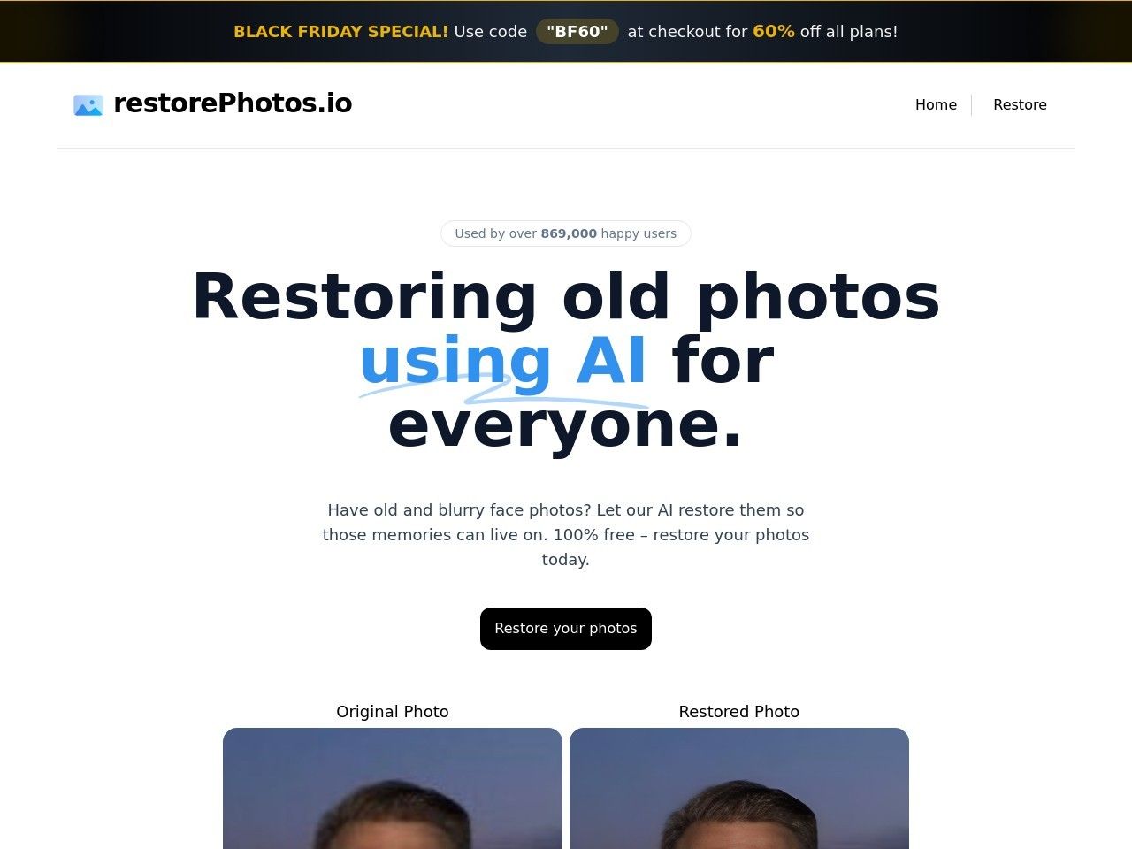 Image for RestorePhotos