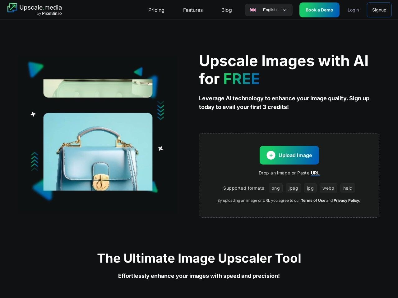 Image for Upscale.media