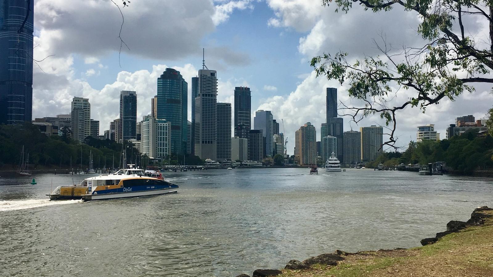 Journeying on the Brisbane River