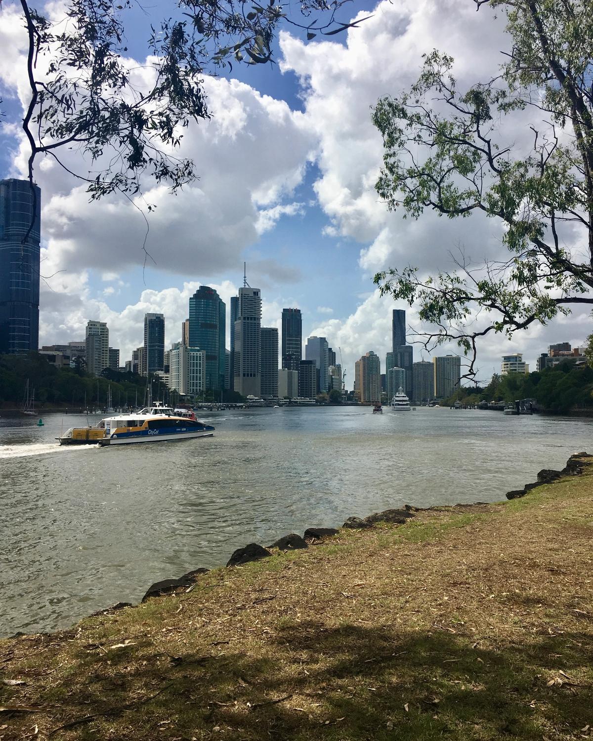 Journeying on the Brisbane River