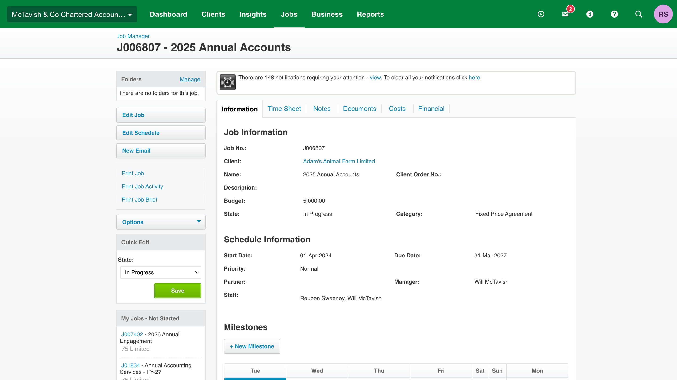 Specific job in XPM