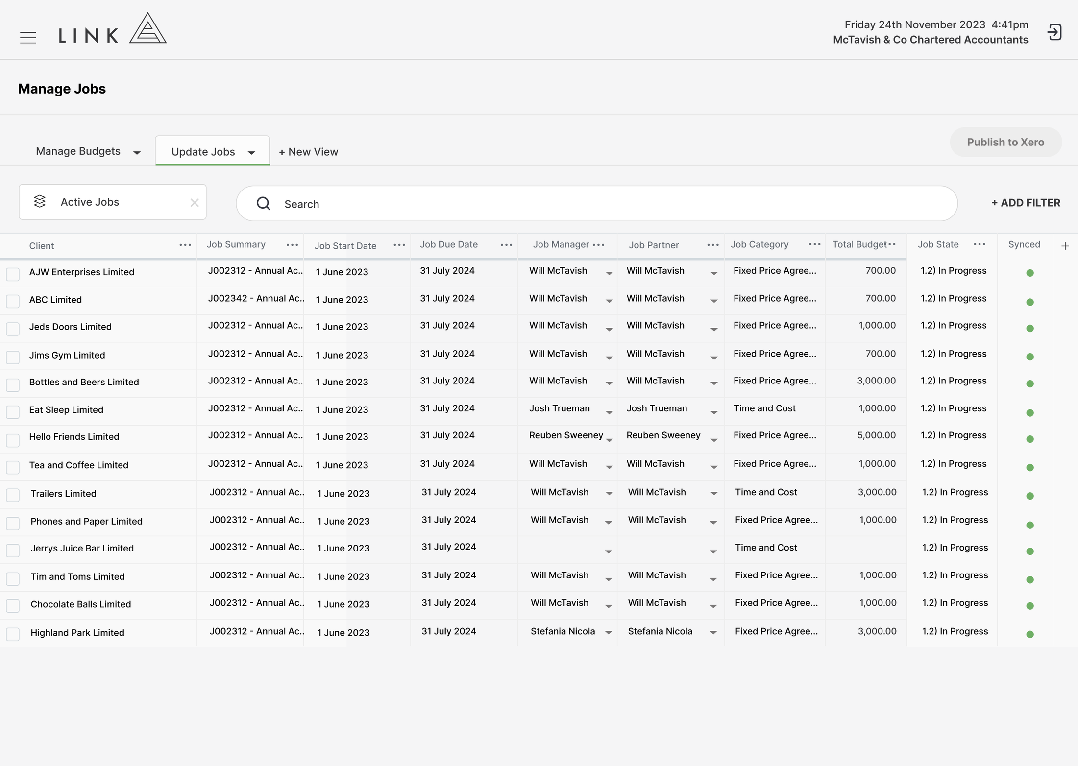 Manage Jobs 1