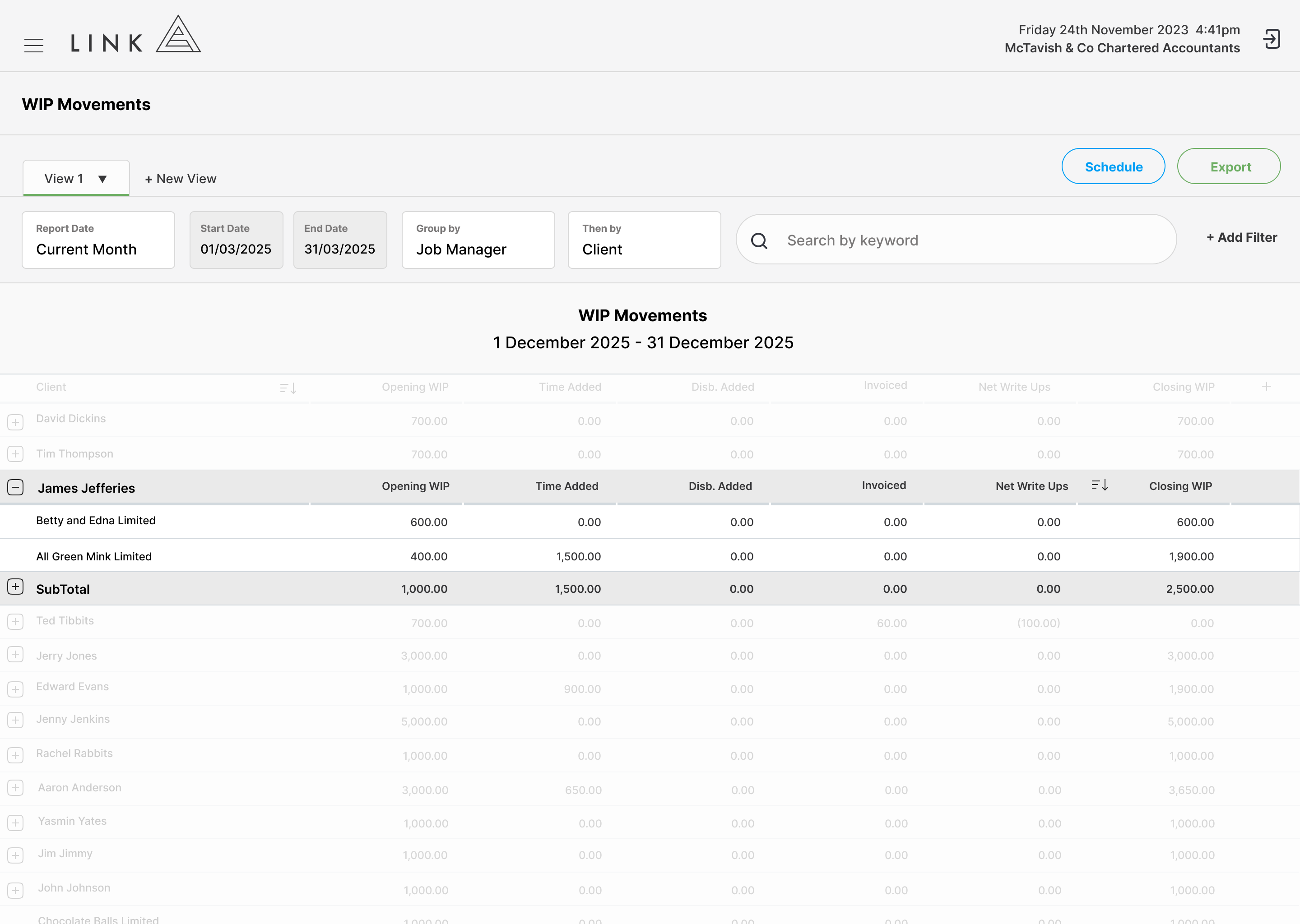 Why Choose Link for WIP Management?