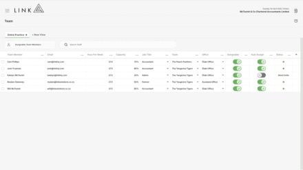 Auto Assign settings are user-specific