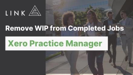 How to Remove WIP from Completed Jobs
