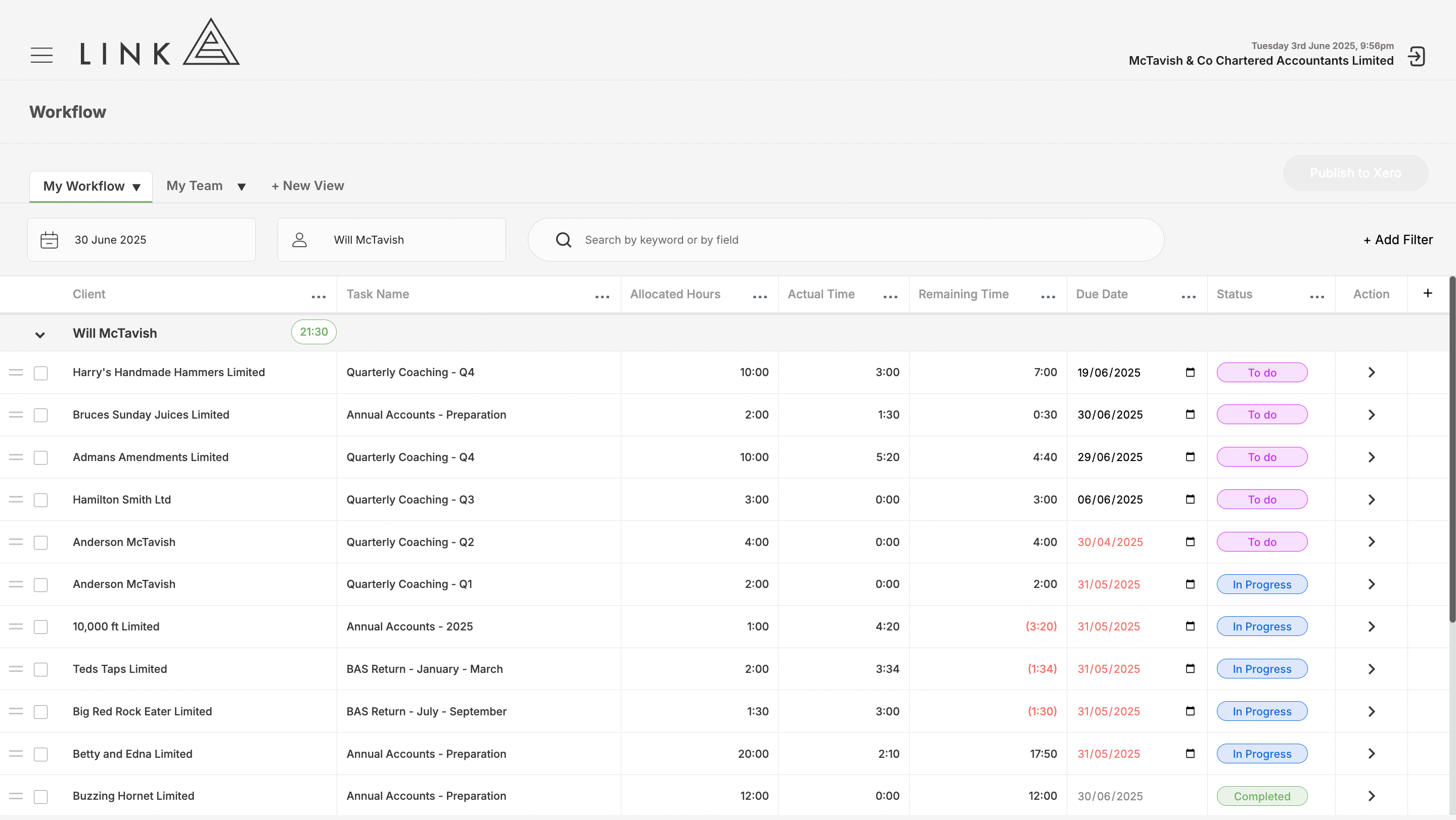 Initial Connection Sync