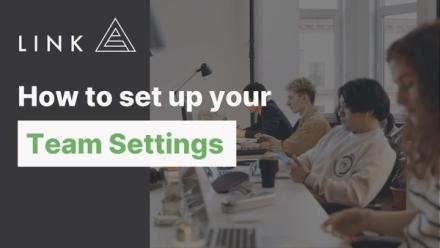Team and Individual Capacity Settings in Link