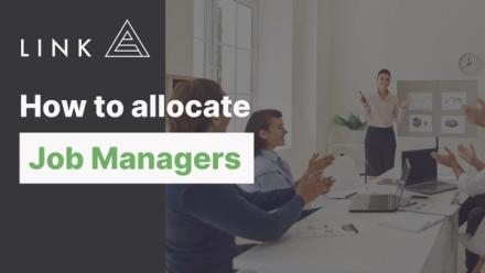 How to allocate Job Managers with Link