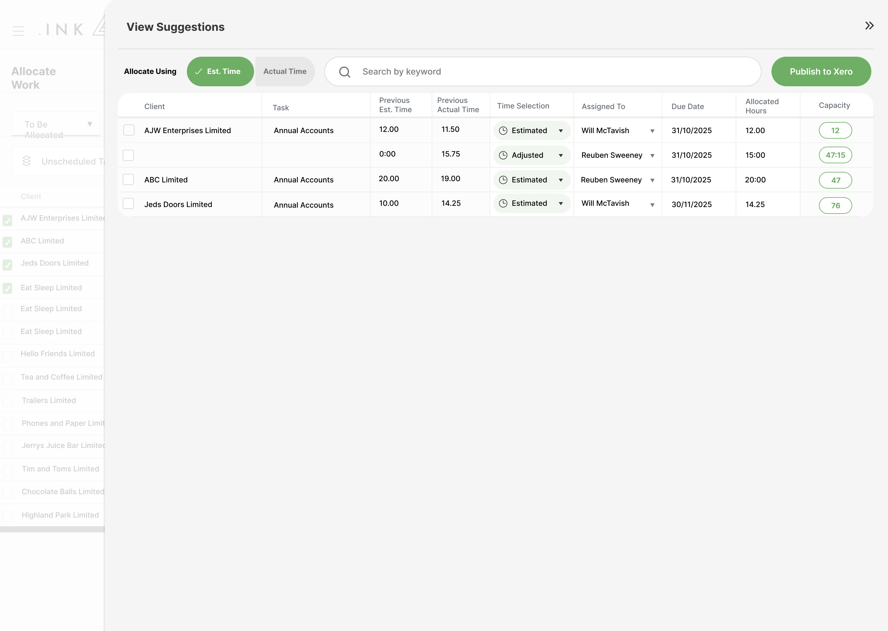 Why Choose Link for Work Allocation?