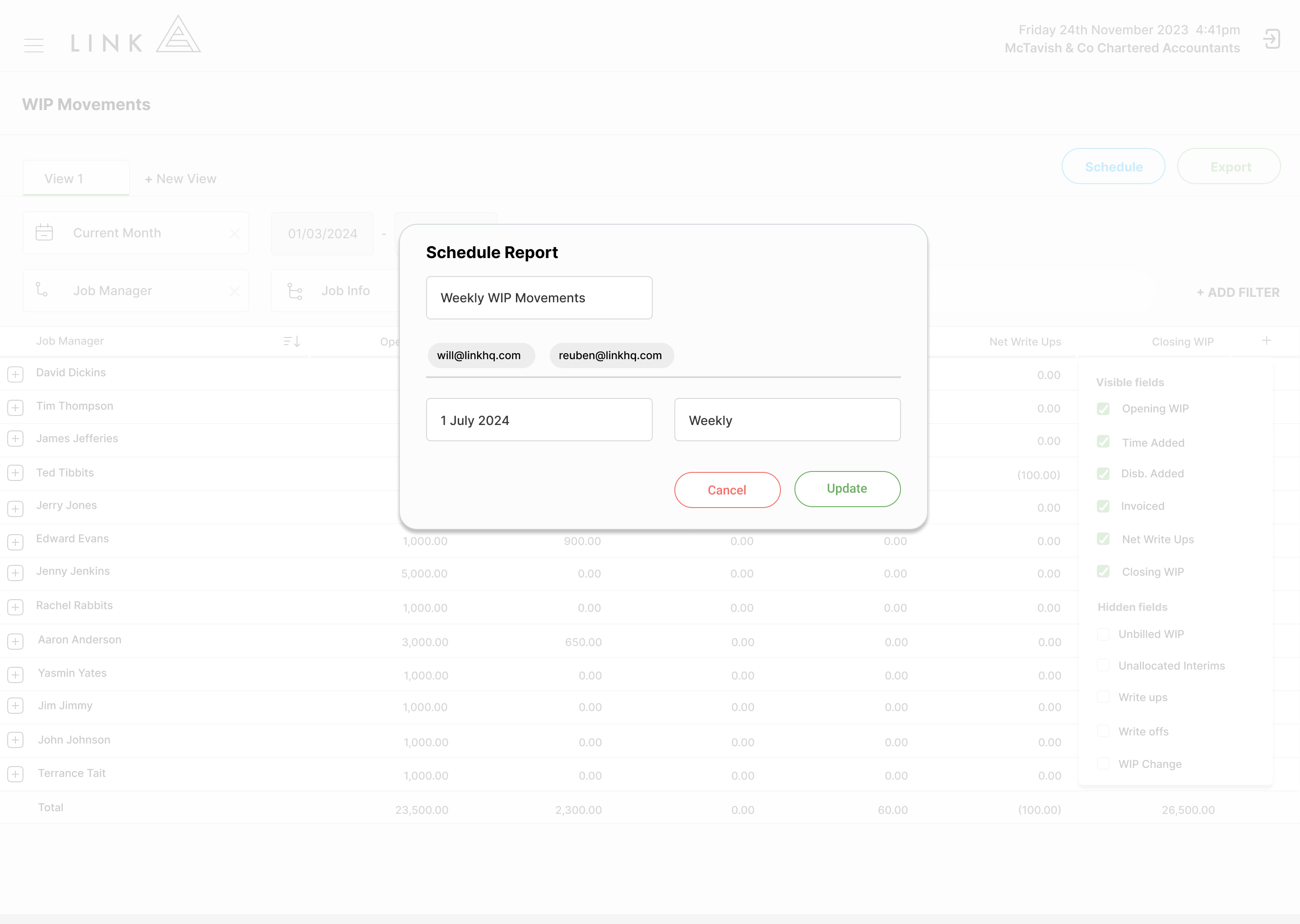 Scheduled Reports That Drive Action