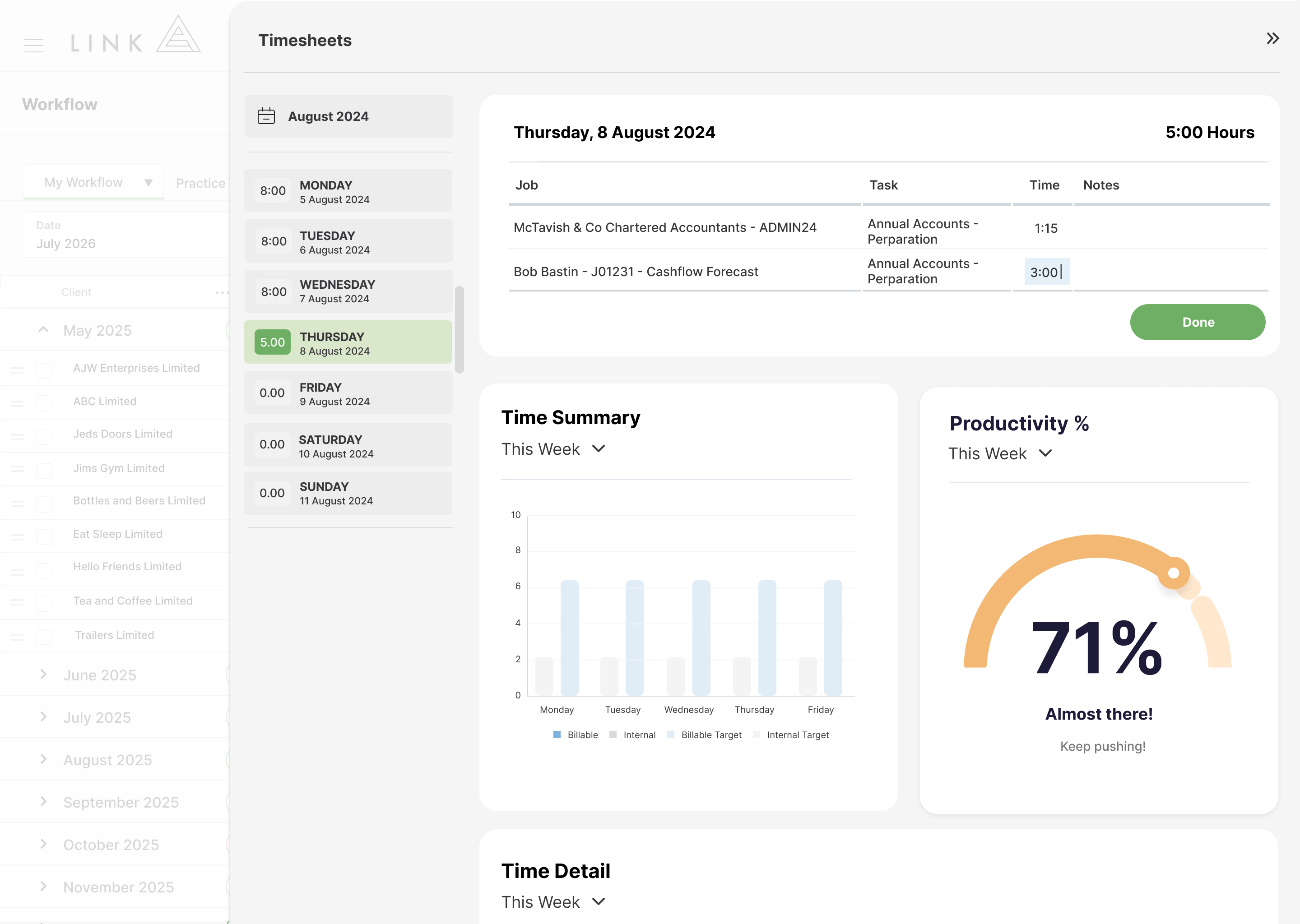 Why Choose Link for Timesheets?