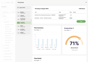 Timesheet Drawer