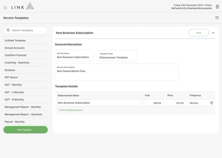 Service Templates