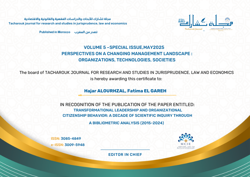 Exploration des pratiques d’évaluation d’efficacité des programmes d’éducation et de formation à l’entrepreneuriat : cas des coopératives marocaines