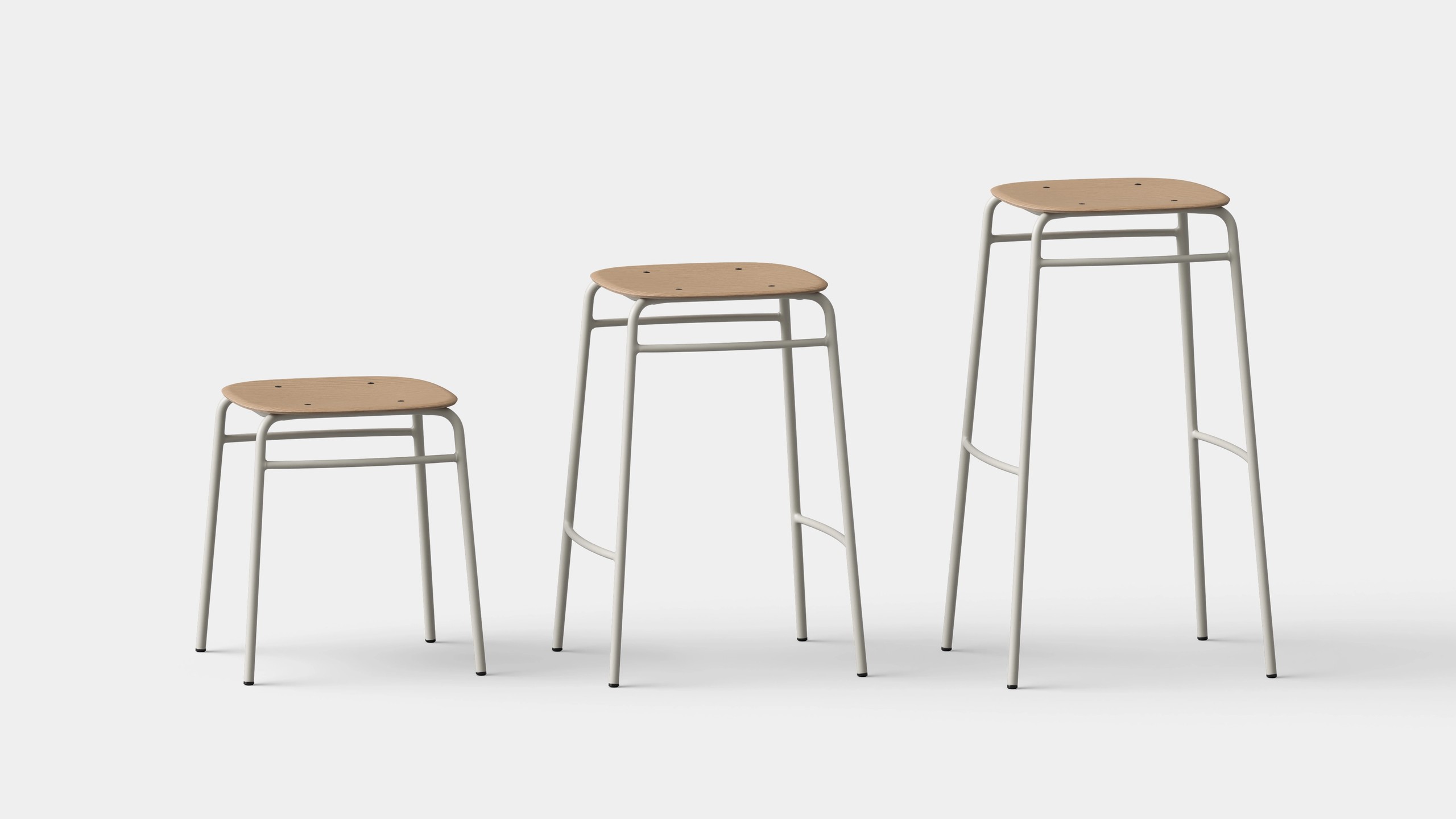 Twist PET Felt Bar Stool | De Vorm