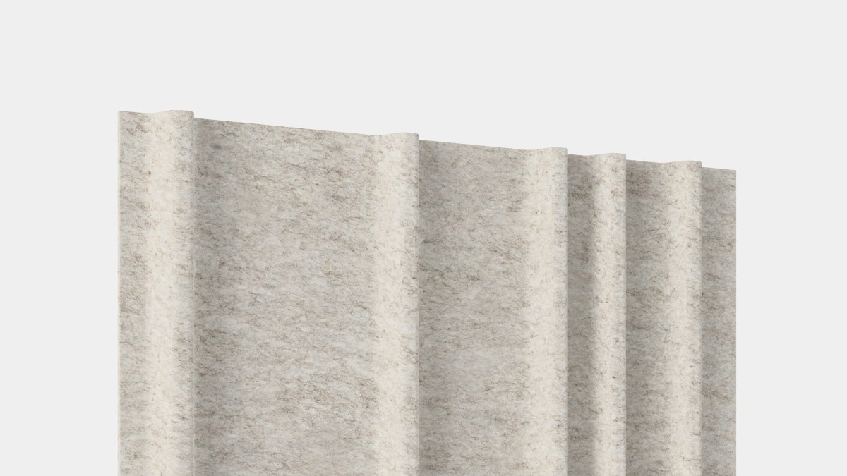 Mute Fraction PET Felt Acoustic Panel | De Vorm