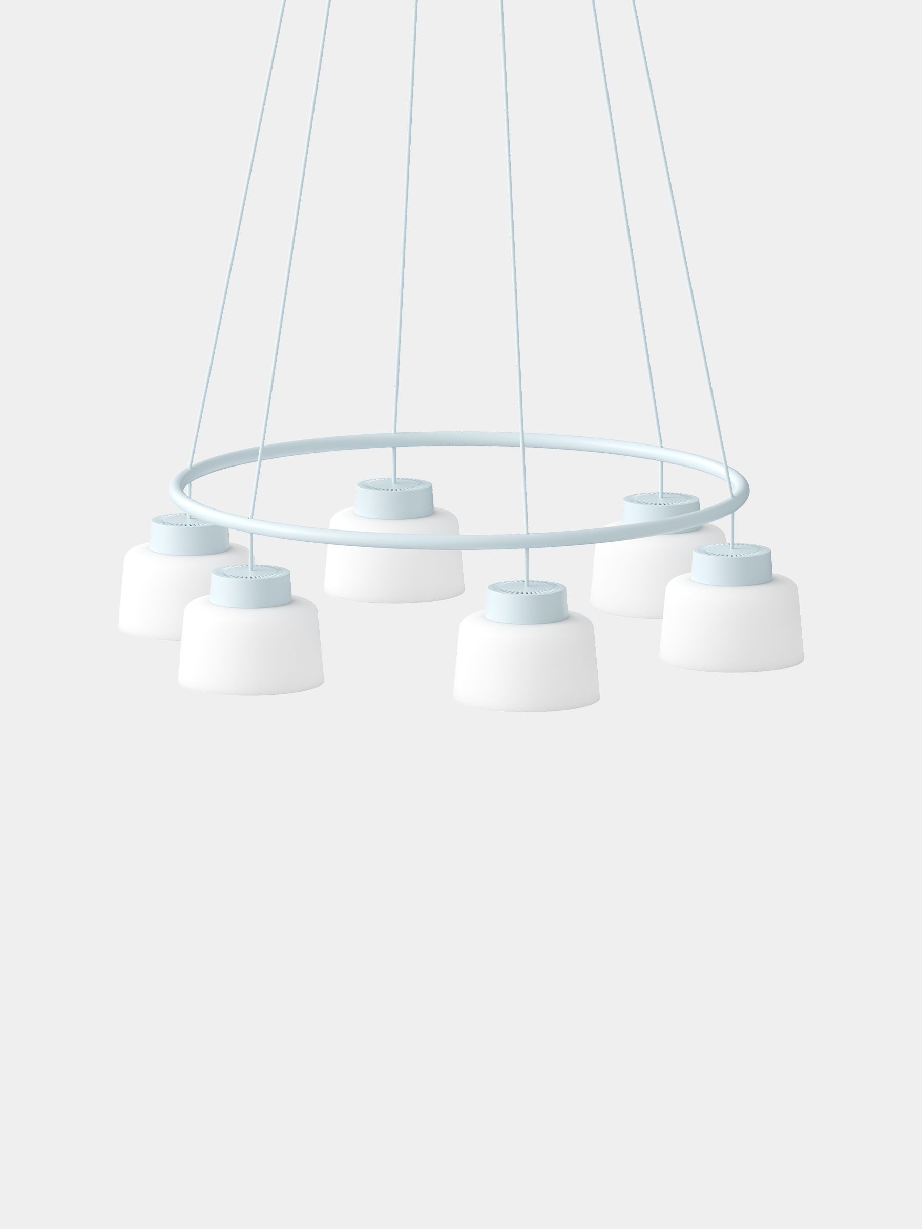 Split Straight Ring Pendant Lamp