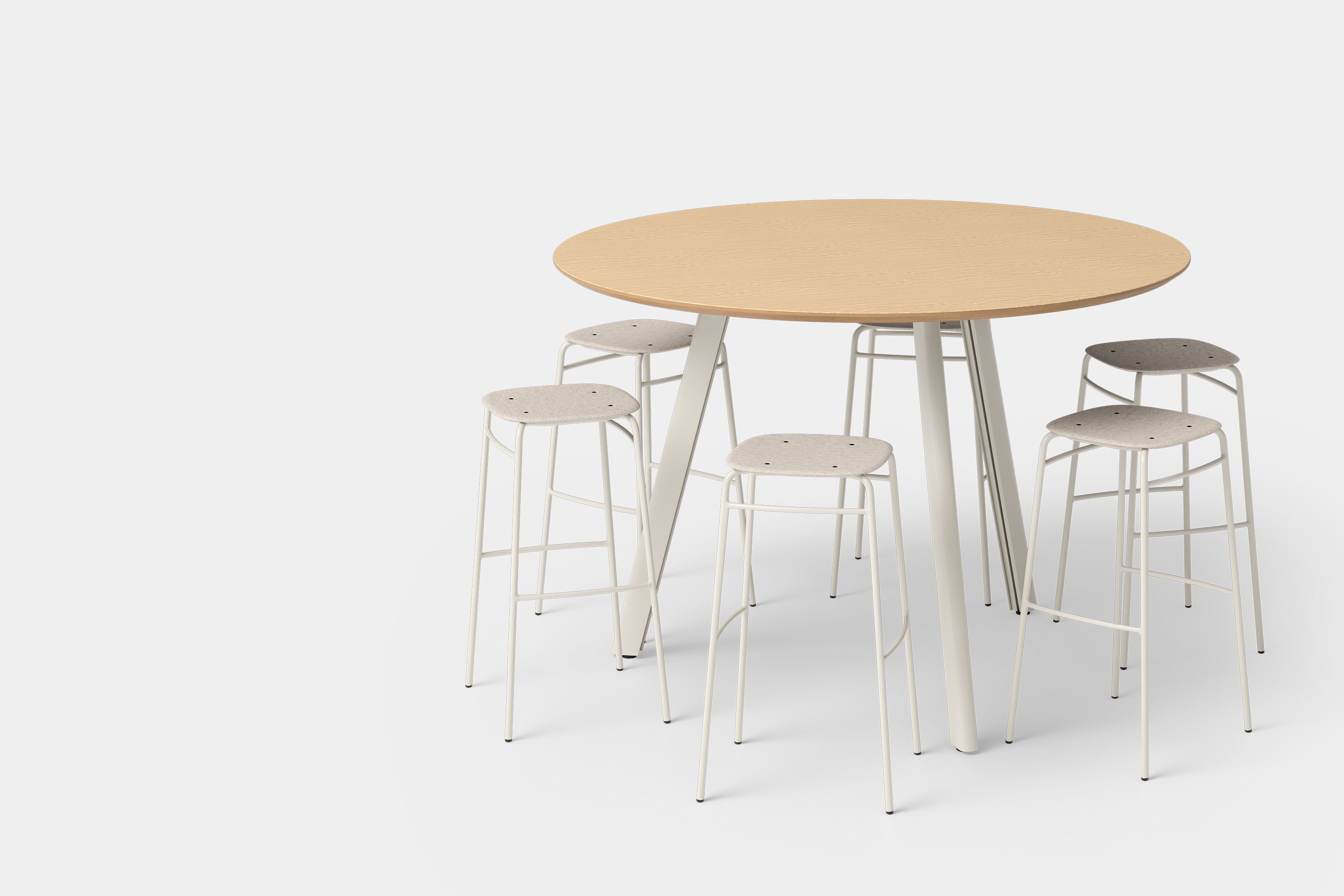 Lite Round Modular Table System