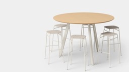 Round Table Modular System Lite Round Table System | De Vorm