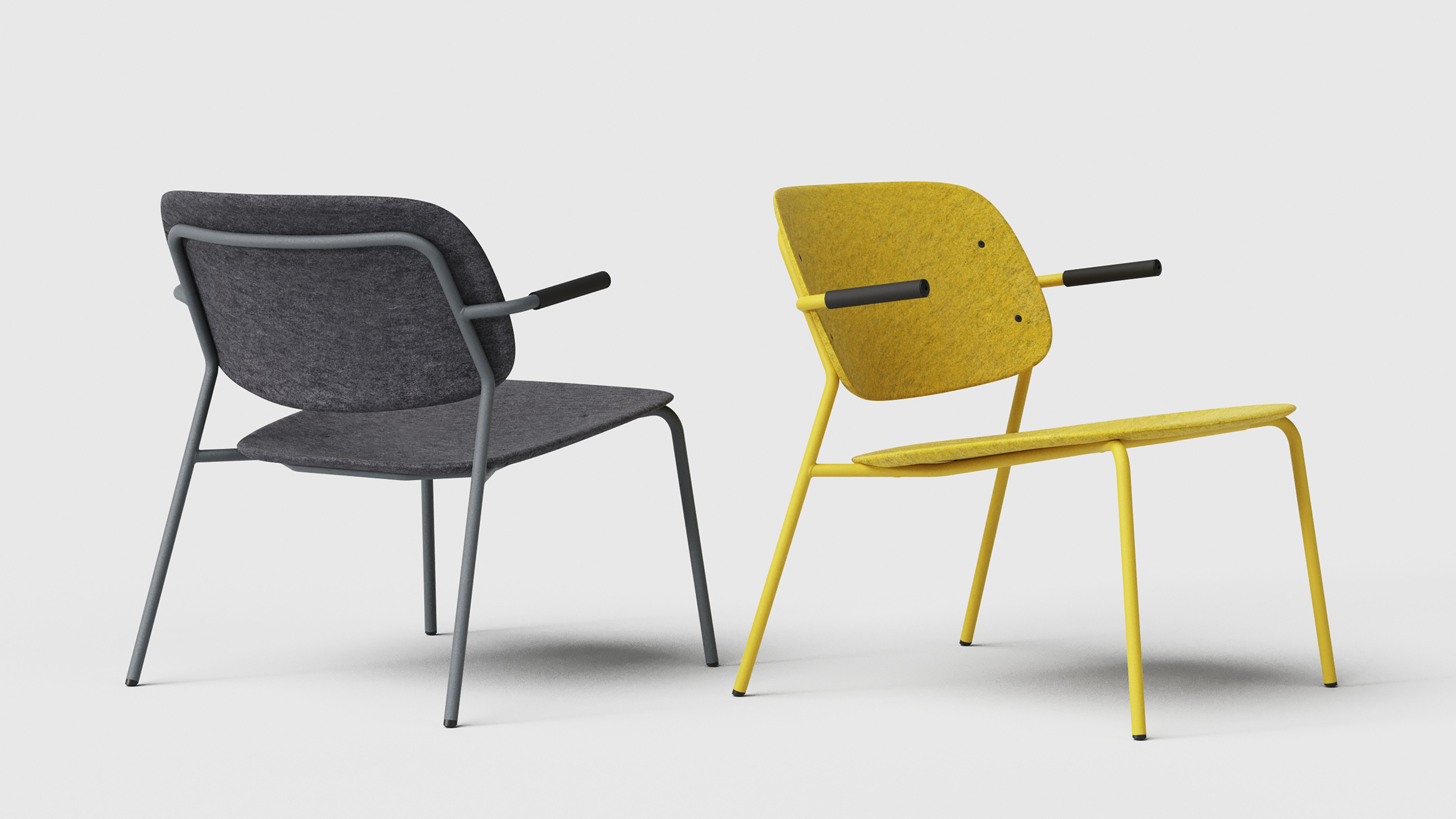 Hale PET Felt Lounge Chair