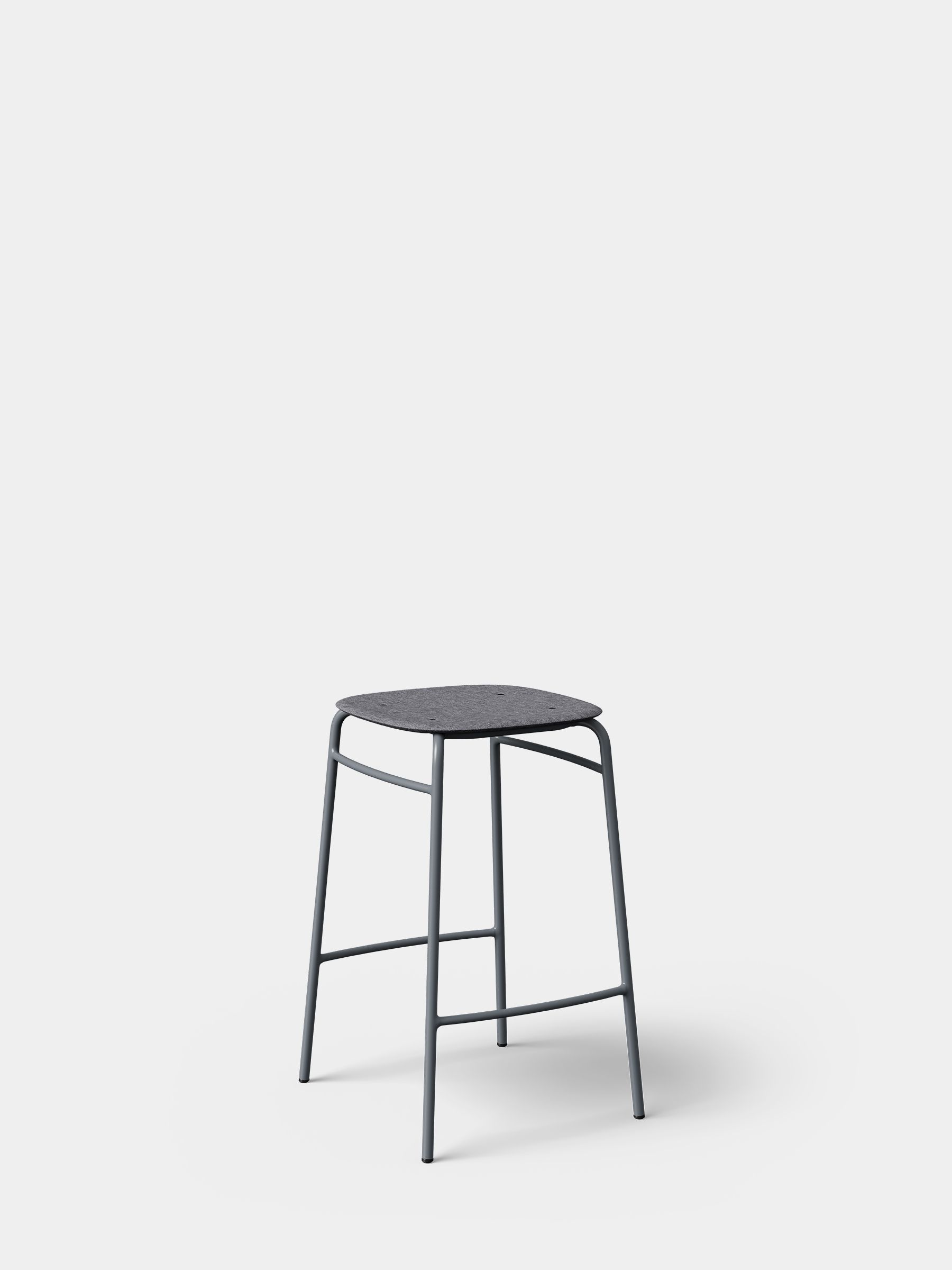 Twist PET Felt Counter Stool