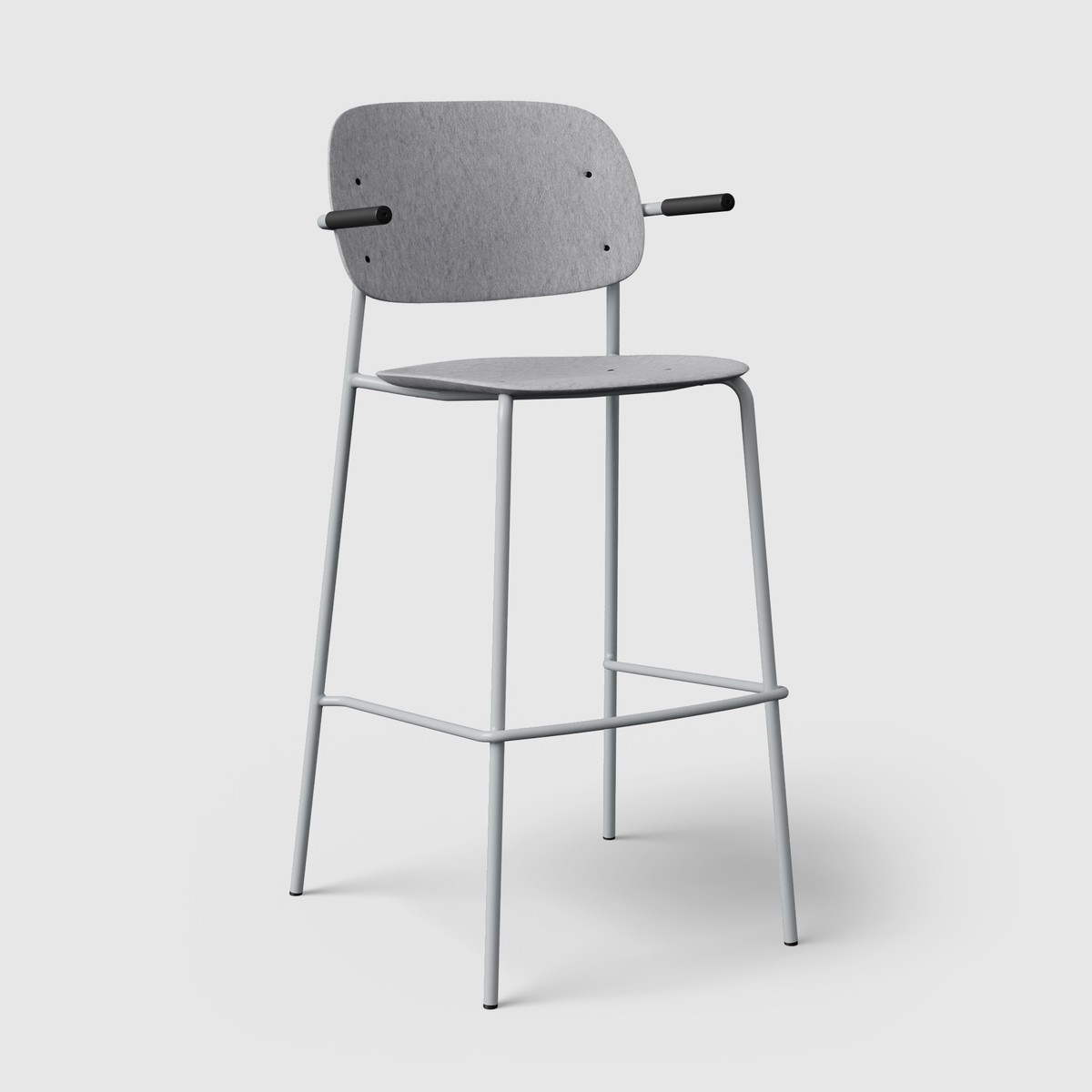 Hale PET Felt Bar Stool | De Vorm