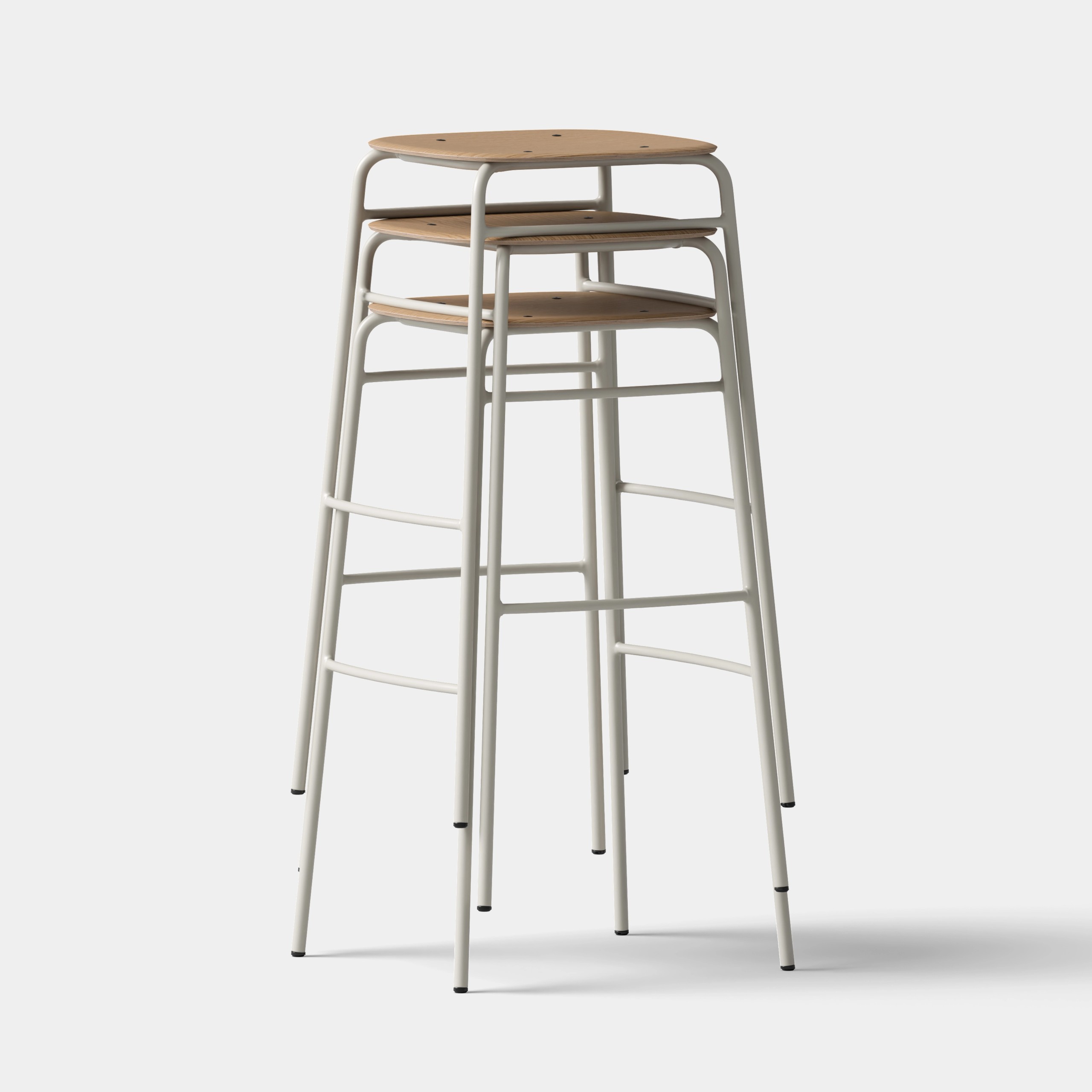 Twist PET Felt Bar Stool | De Vorm