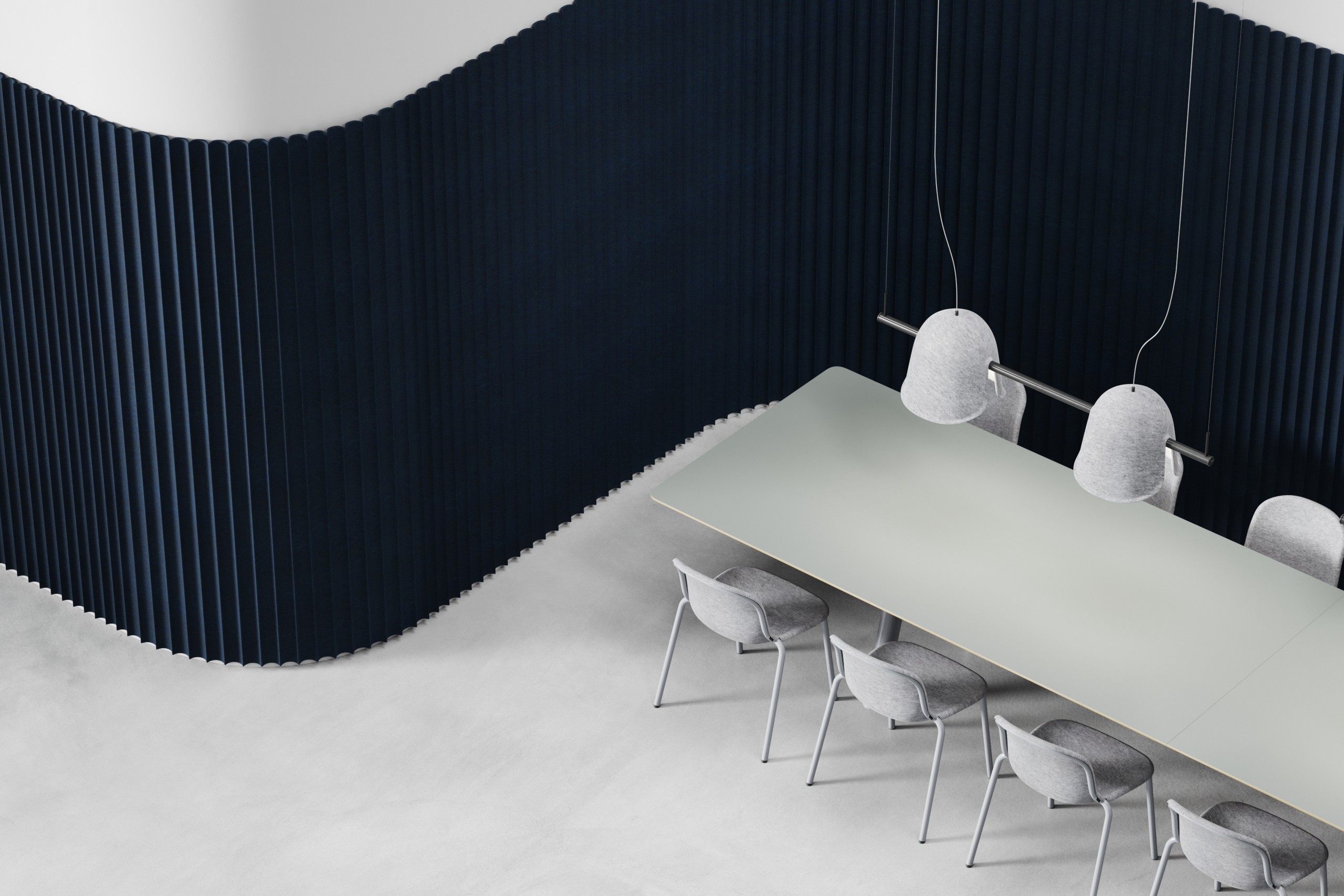 Mute Peak PET Felt Acoustic Panel | De Vorm