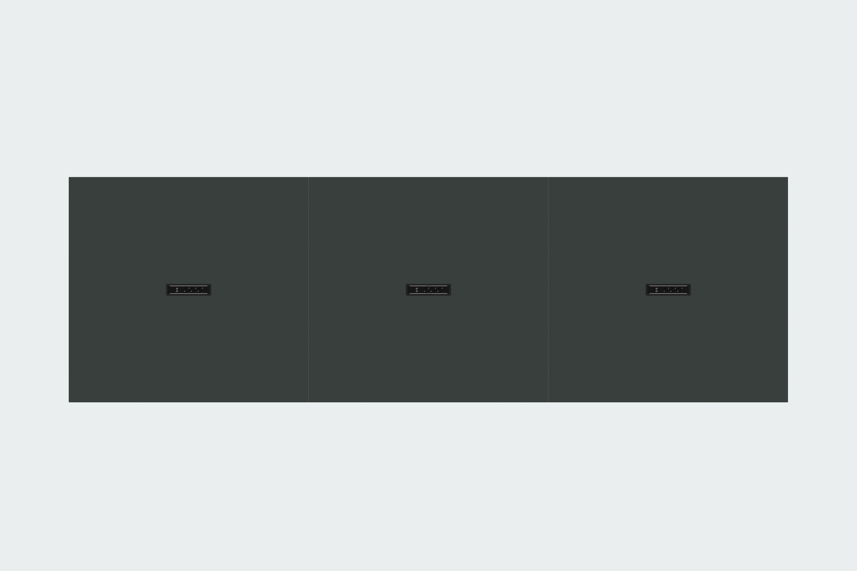 Multiple tabletop parts