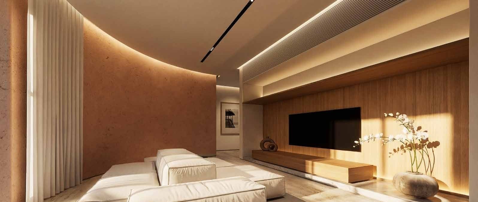 Render of the lounge, Bellacocho, Bacocho