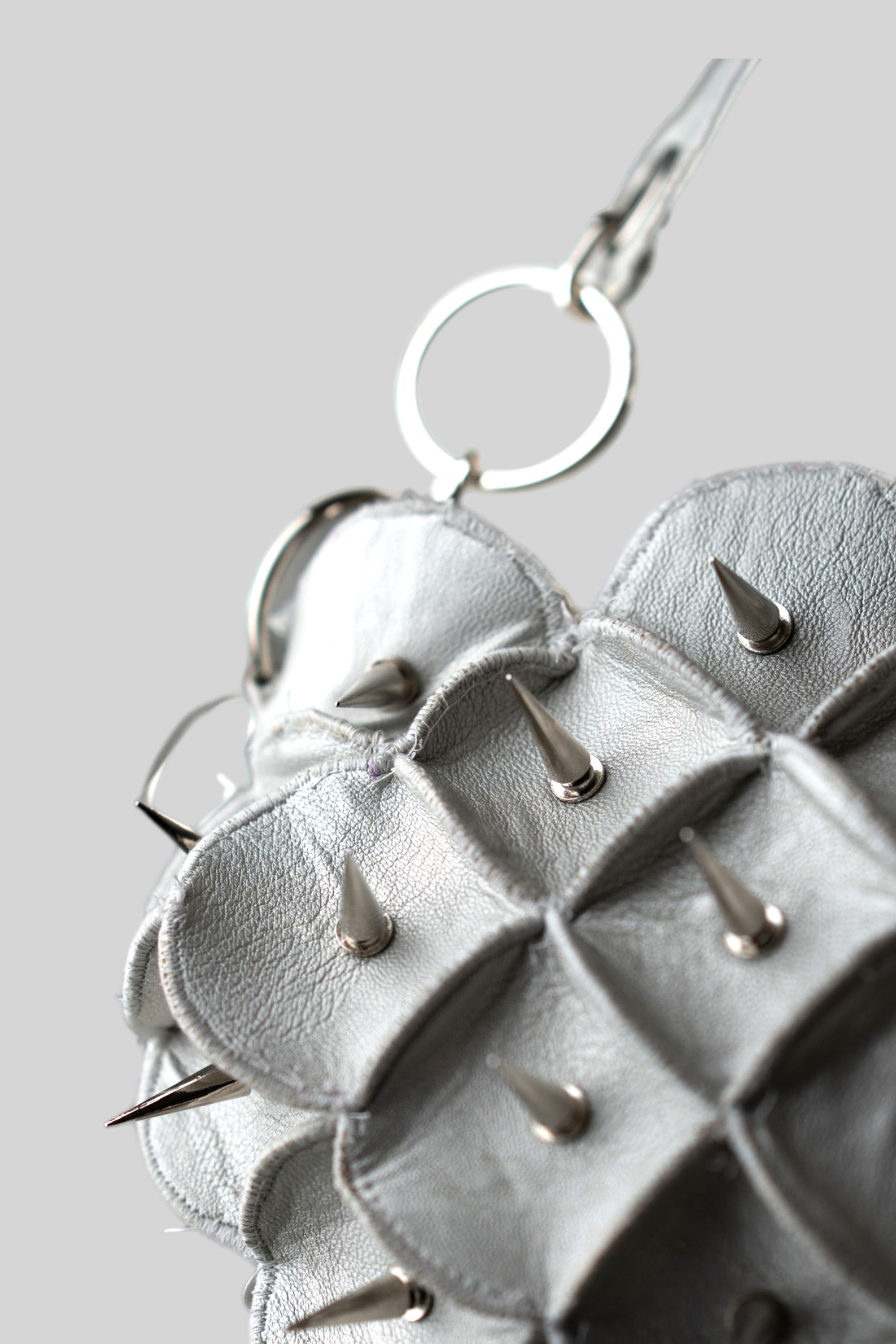Bag 10 - silver spikes