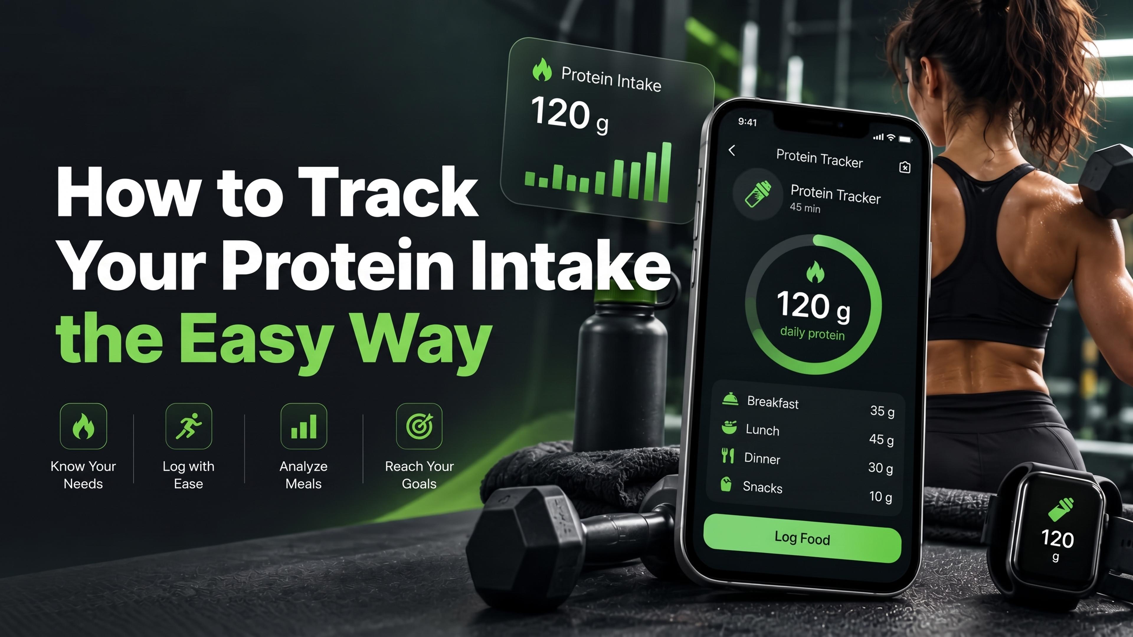 how to track protein