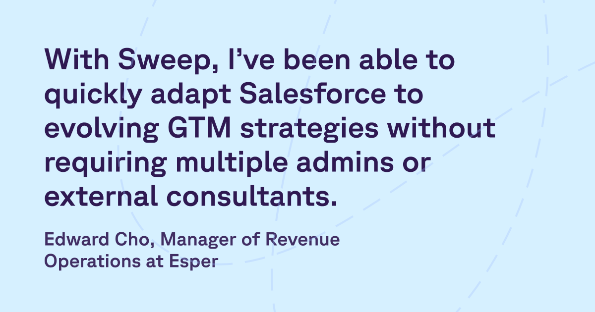 adapt Salesforce to evolving GTM strategies