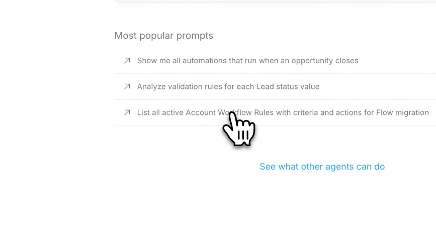 Migrating off Workflow Rules and Process Builder with AI Agents