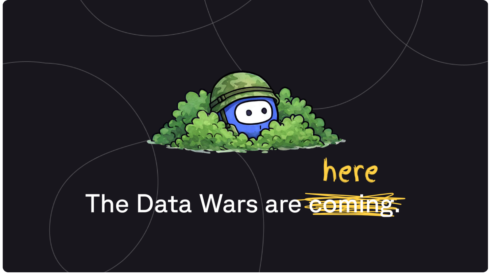 The data wars are here