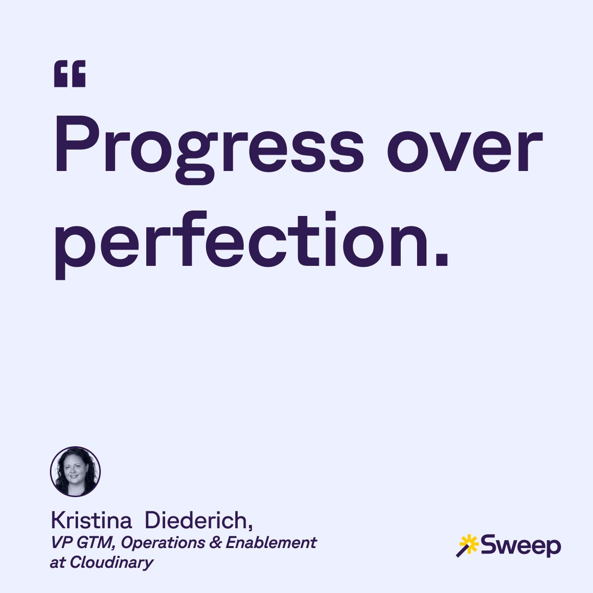 progress over perfection quote