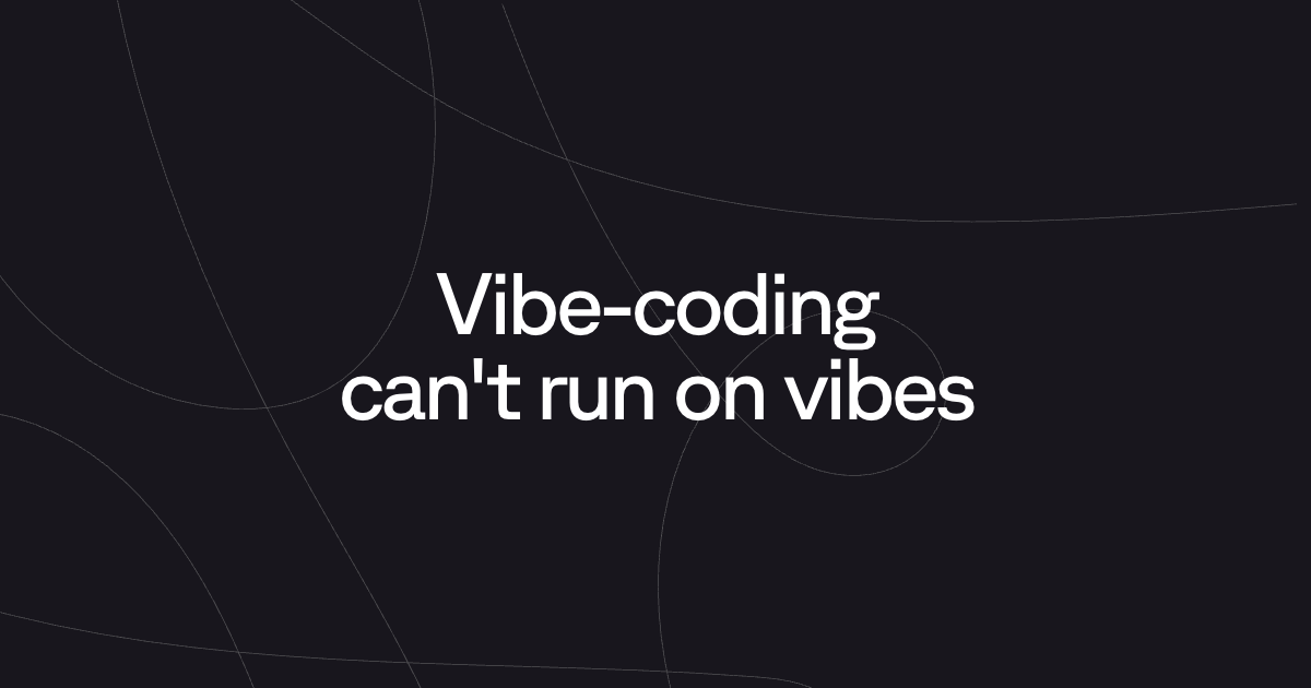 In Salesforce, vibe-coding can't run on vibes