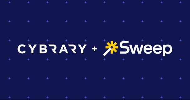 Cybrary and Sweep logos