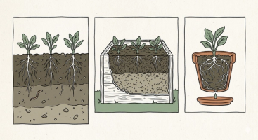 So planst du deinen Gemüsegarten