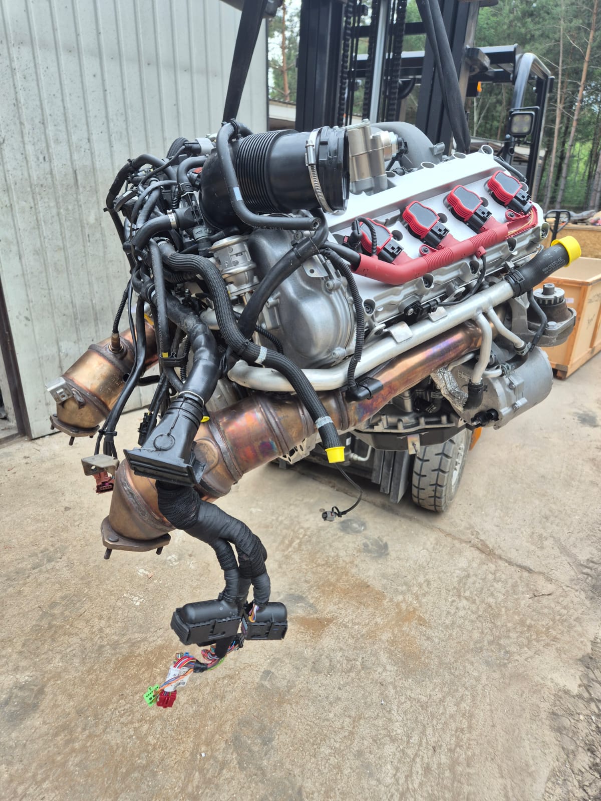 Silnik 4.2 FSI BVJ Audi V8 benzyna