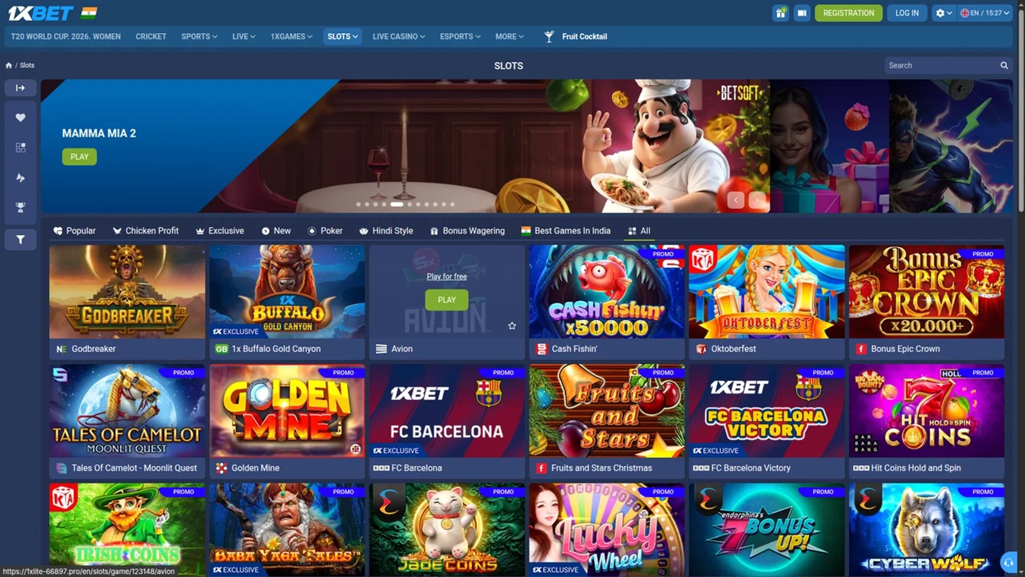 1xbet Online Slot