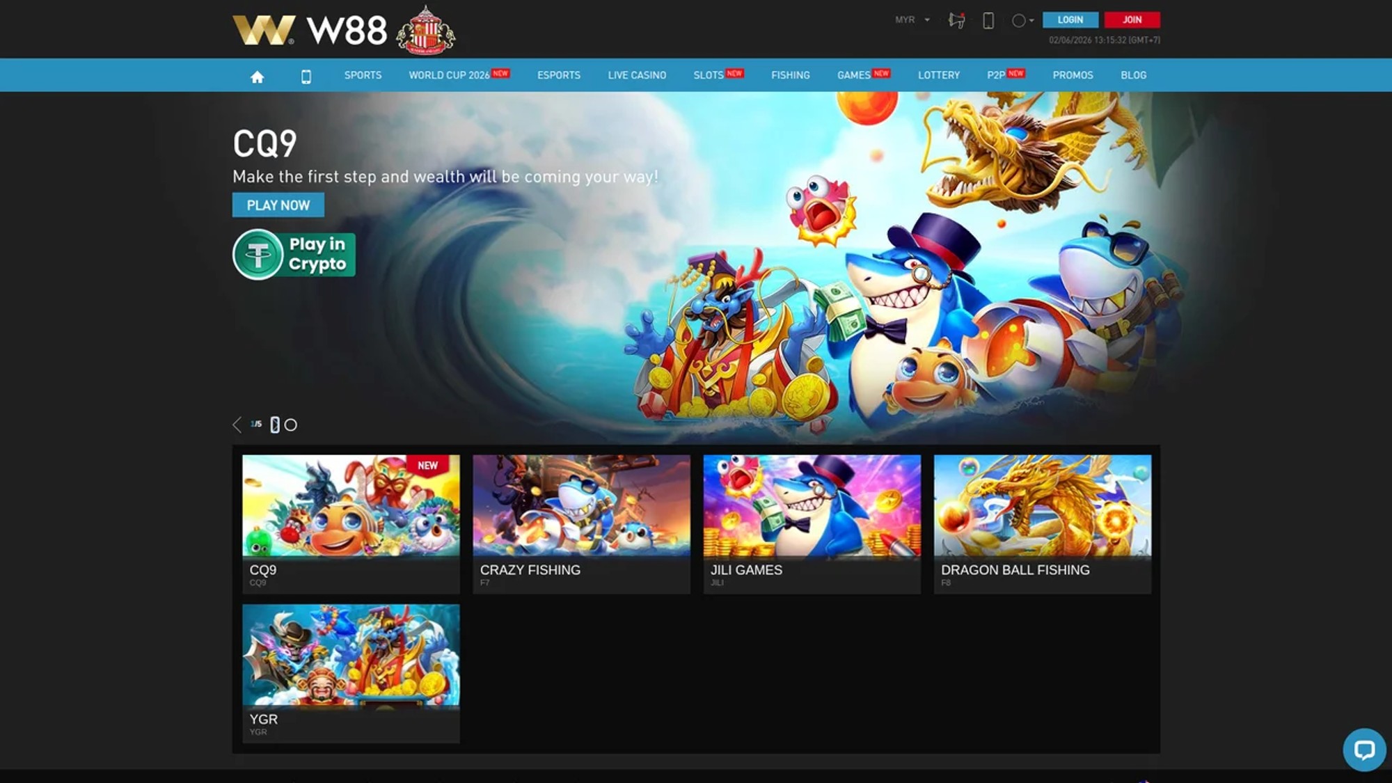 W88 Fishing Games