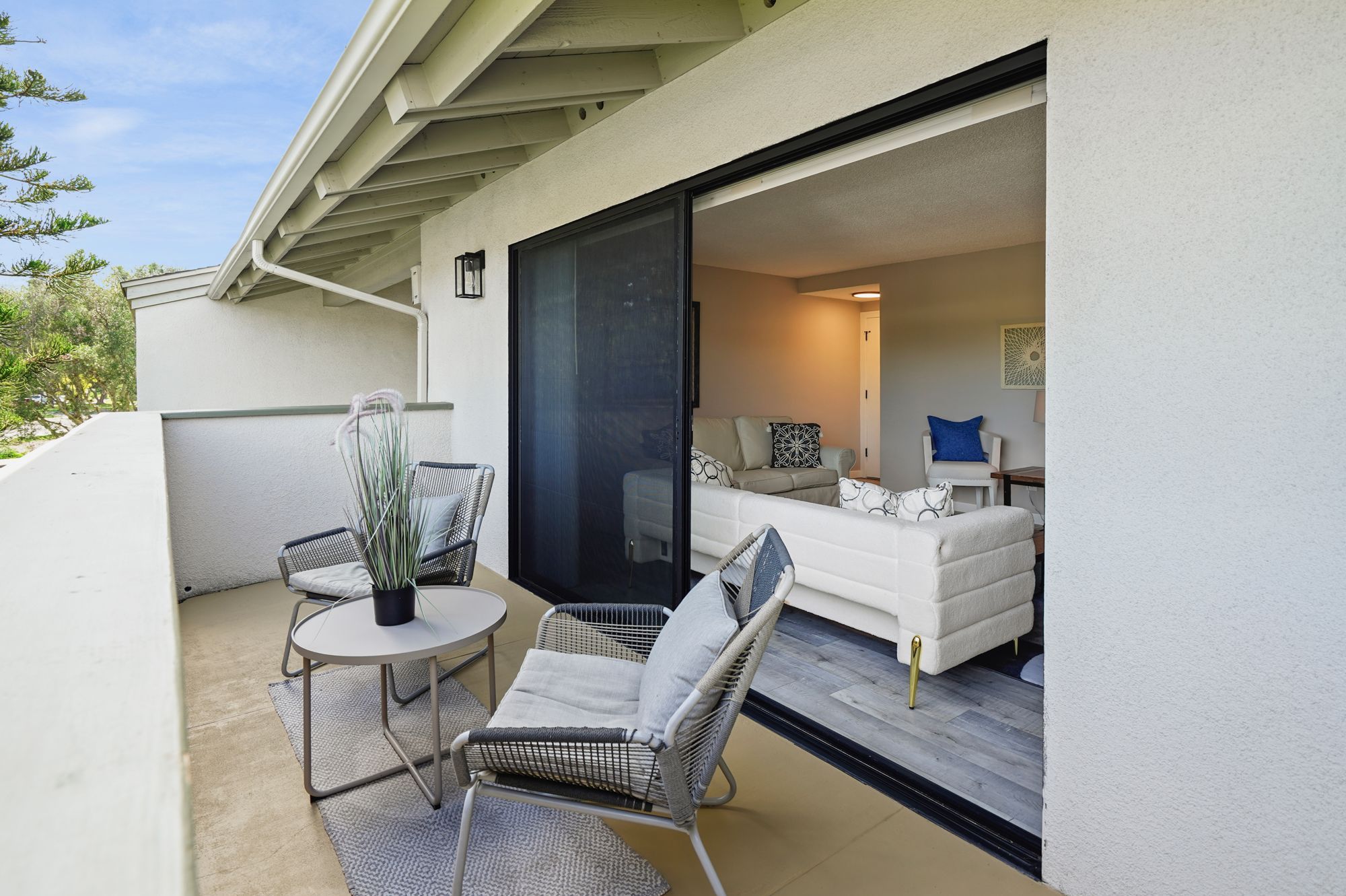 Balcony seating